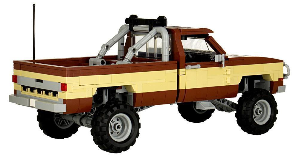 Bluebrixx 101472 - Stuntman Truck