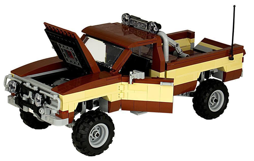 Bluebrixx 101472 - Stuntman Truck