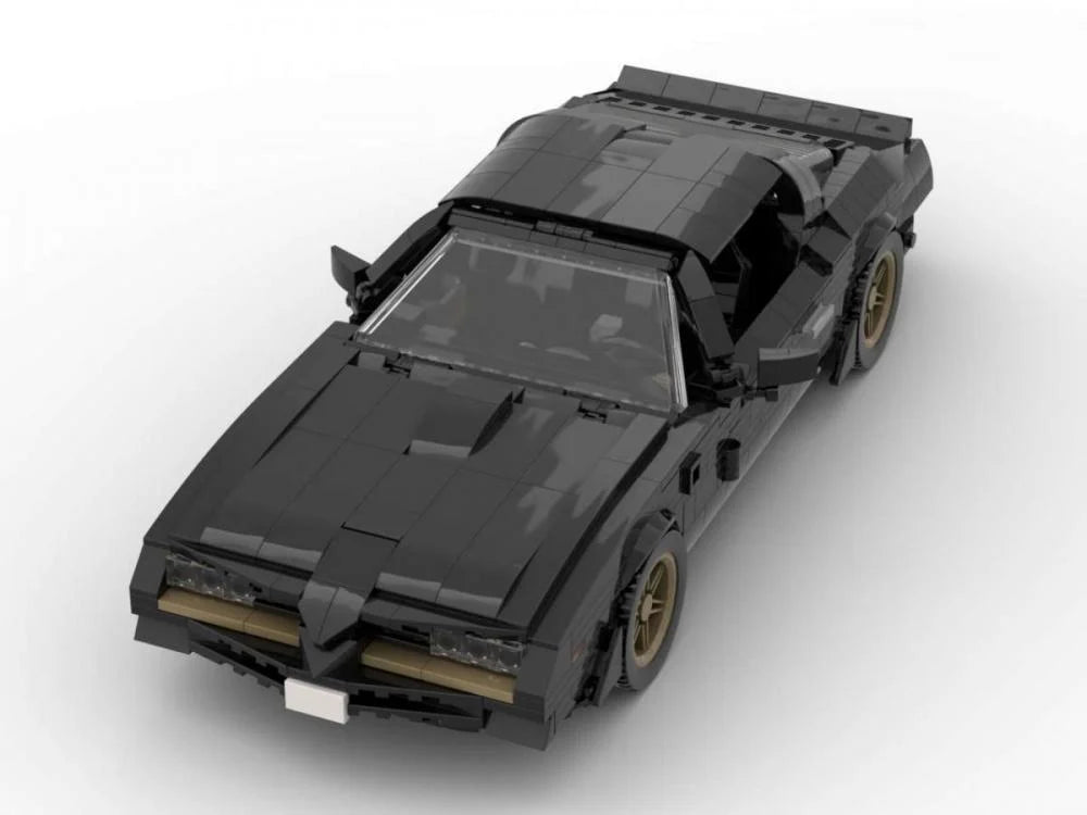 Bluebrixx 102728 - 1977 Black Sports-Car