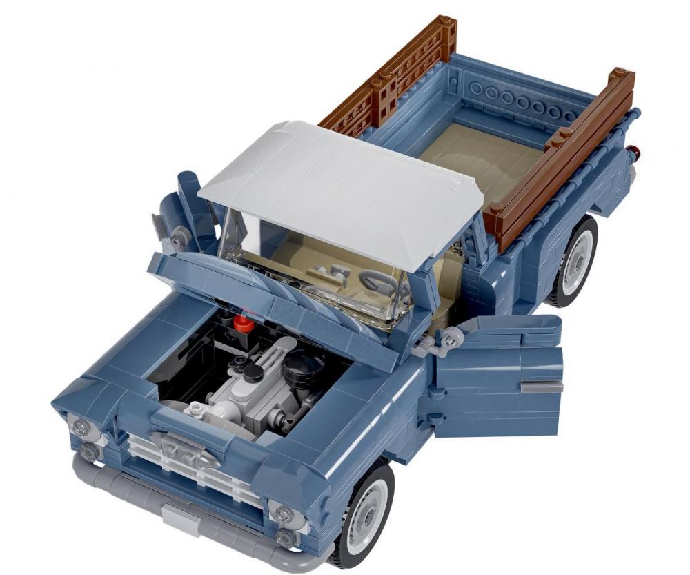 Bluebrixx 103728 - Classic US Pickup Truck