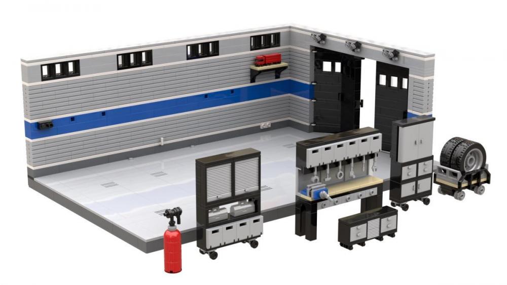 Bluebrixx 107083 - Workshop