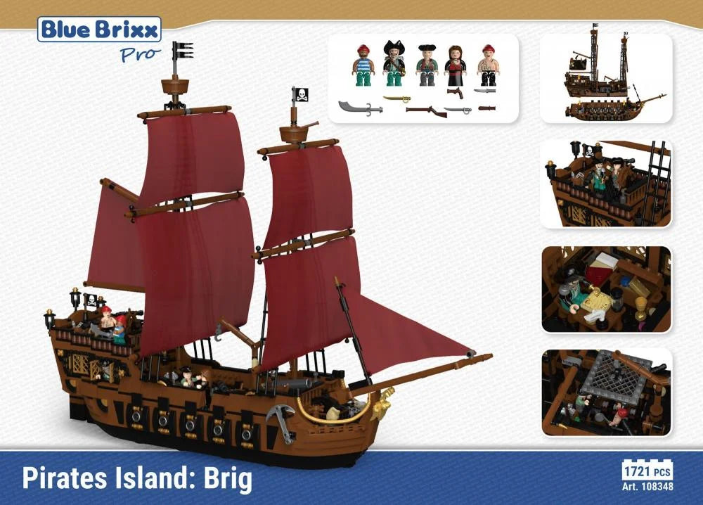 Bluebrixx 108348 - Brigantine