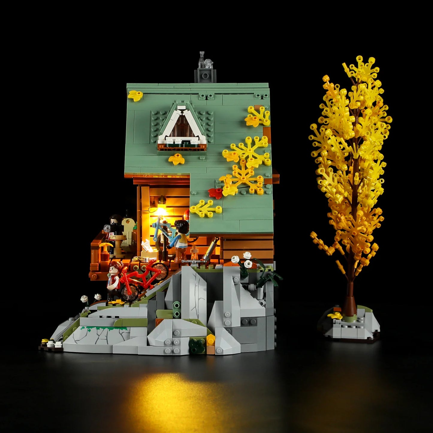 Lumibricks F9035 - Mountain Cabin