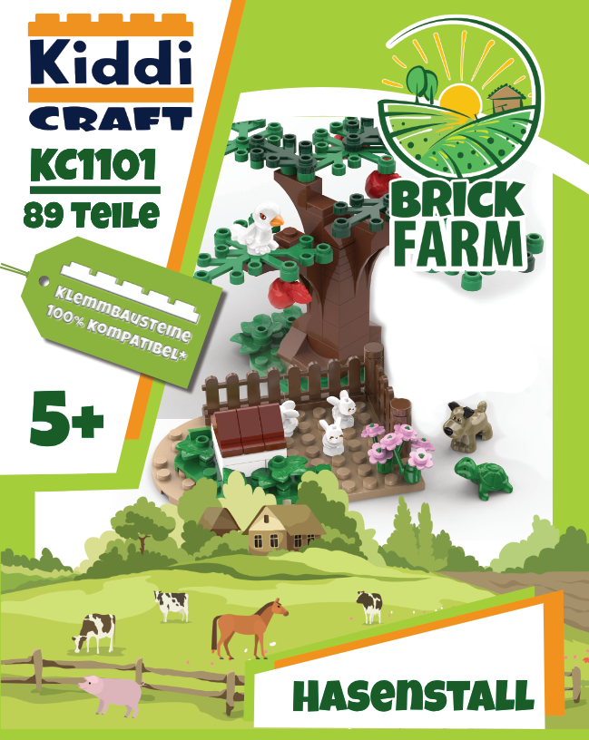 Kiddicraft KC1101 - Bunny Hutch