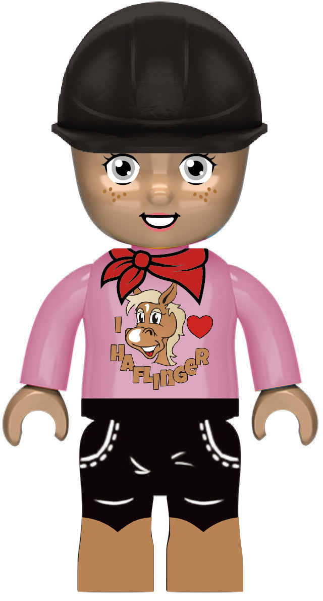 Kiddicraft KC1107 - Pony farm horse stalls