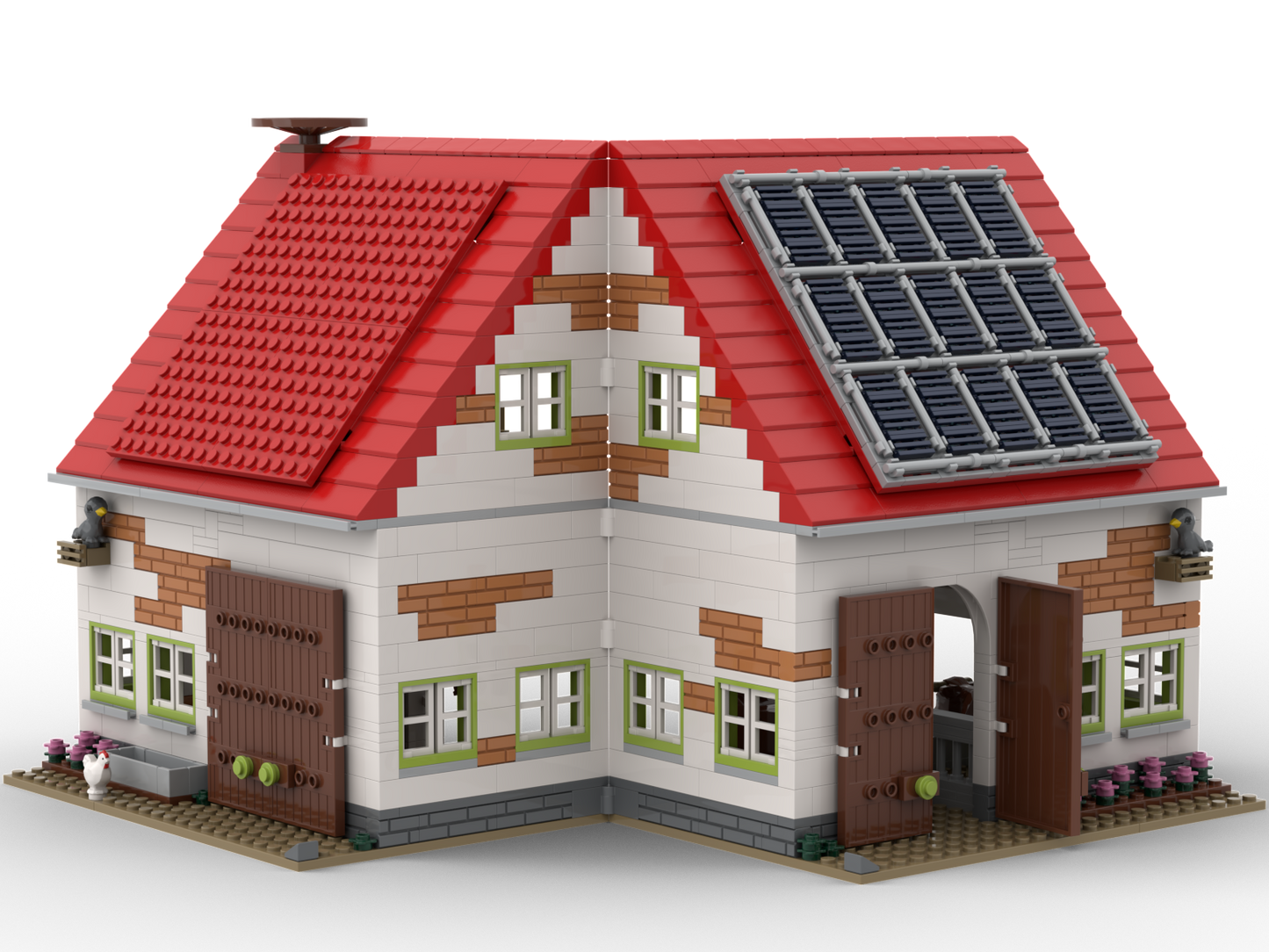Kiddicraft KC1108 - Farmhouse Stable