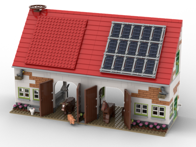 Kiddicraft KC1108 - Farmhouse Stable