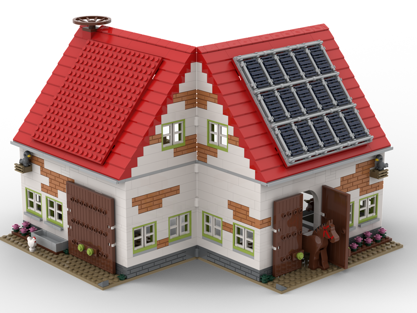 Kiddicraft KC1108 - Farmhouse Stable