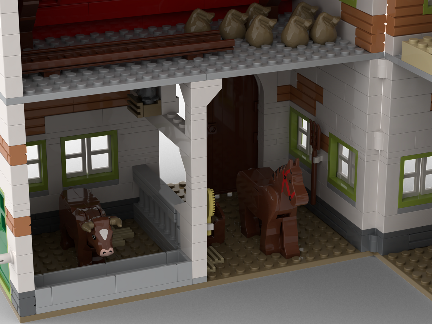 Kiddicraft KC1108 - Farmhouse Stable