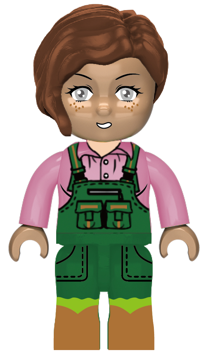 Kiddicraft KC1110 - Large tractor with trailer