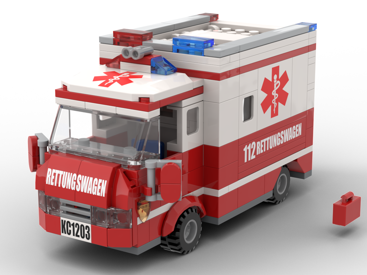 Kiddicraft KC1203 - Ambulance