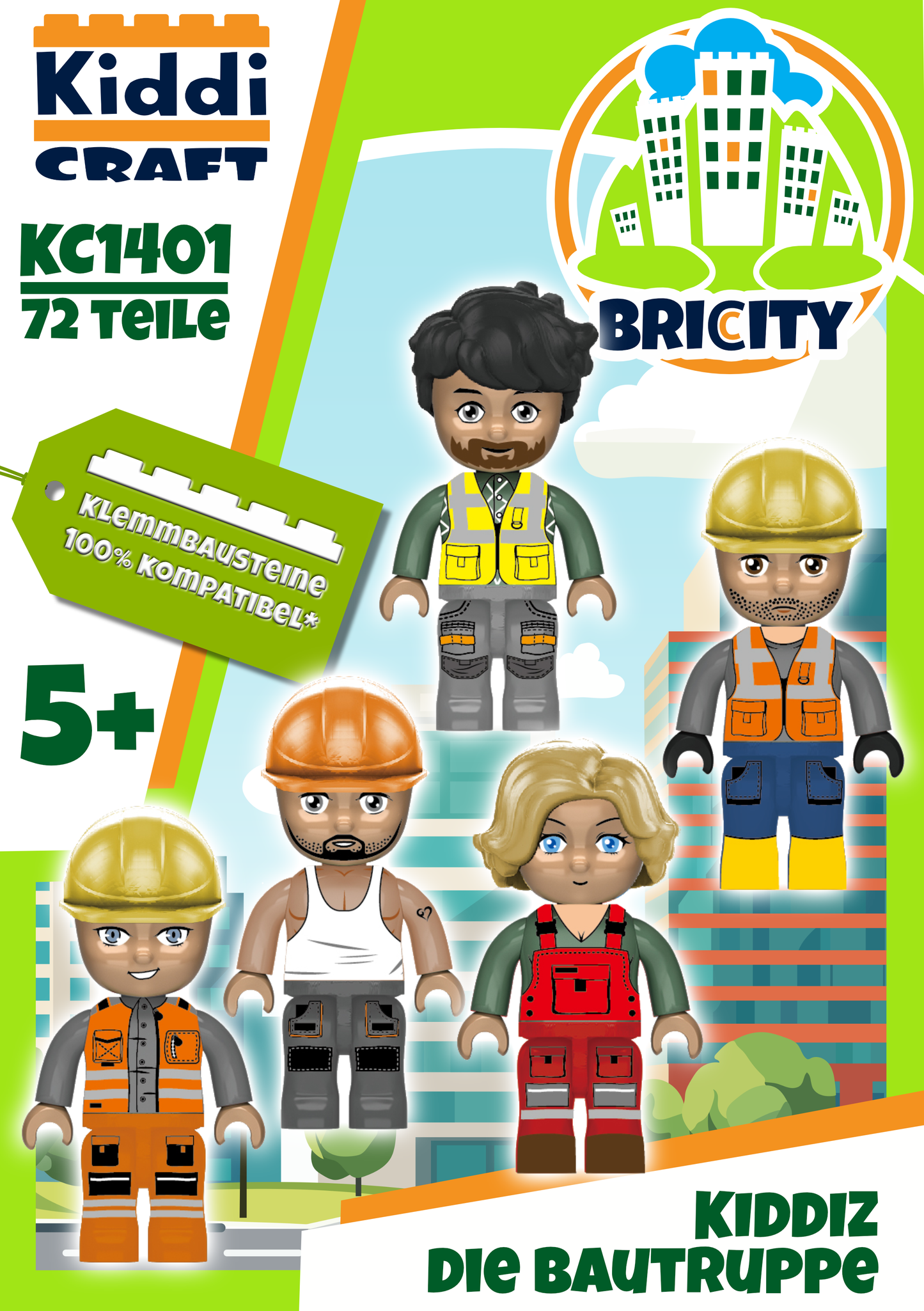 Kiddicraft KC1401 - Construction Team