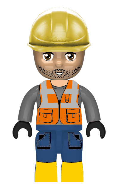 Kiddicraft KC1401 - Construction Team