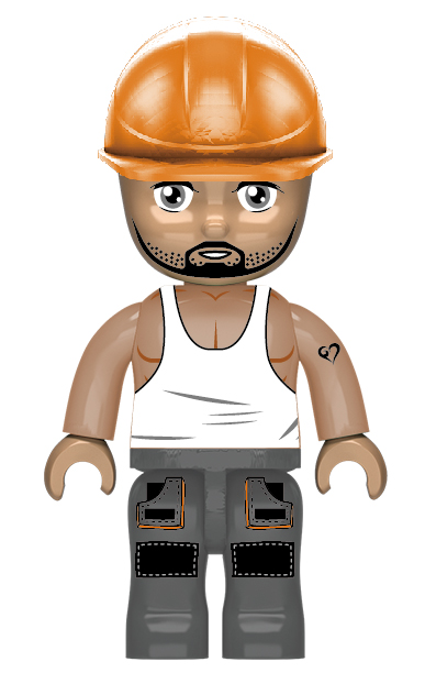 Kiddicraft KC1401 - Construction Team