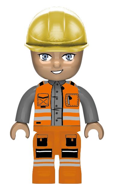 Kiddicraft KC1401 - Construction Team