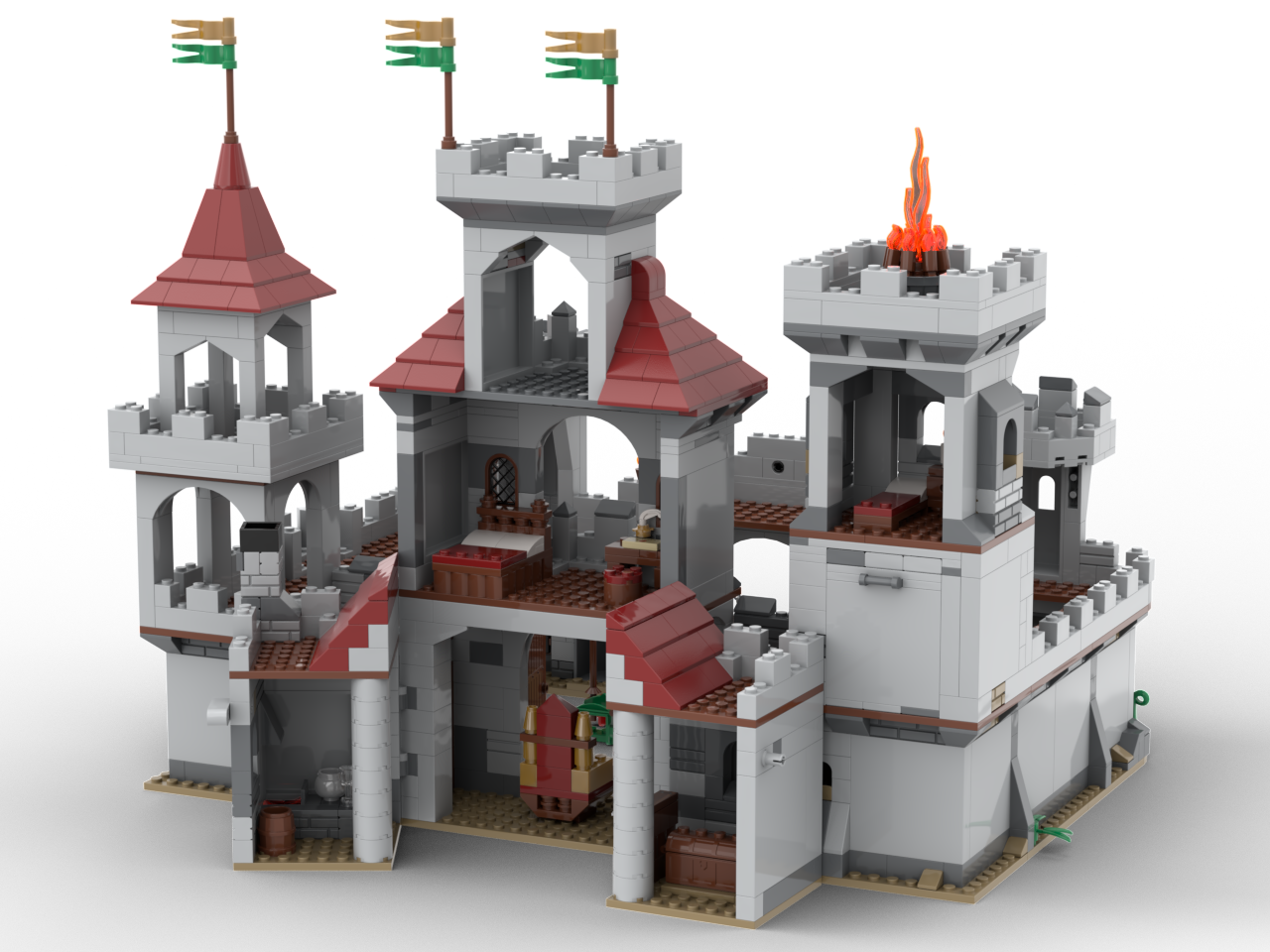 Kiddicraft KC1501 - Knight's Castle