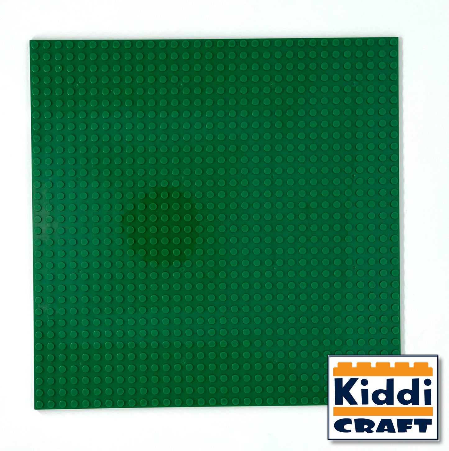 Kiddicraft KC32GSA - Stackable baseplate 32 x 32 studs (25.5 x 25.5cm) Green
