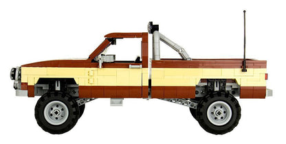 Bluebrixx 101472 - Stuntman Truck