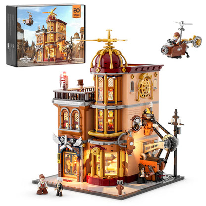 Lumibricks F9050 - Steampunk Flying Club