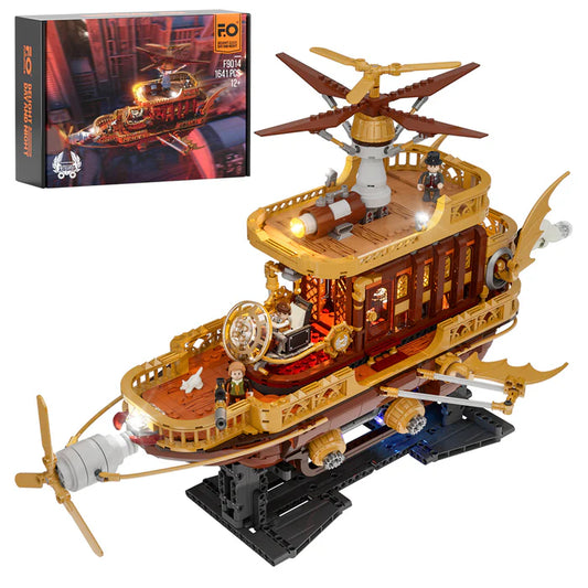 Lumibricks F9014 - Steampunk Airship: Light Catcher