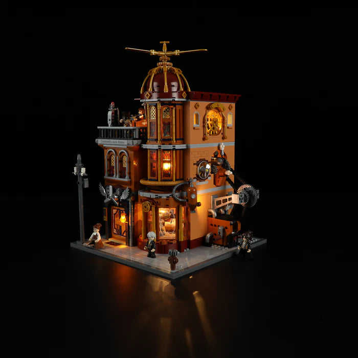 Lumibricks F9050 - Steampunk Flying Club