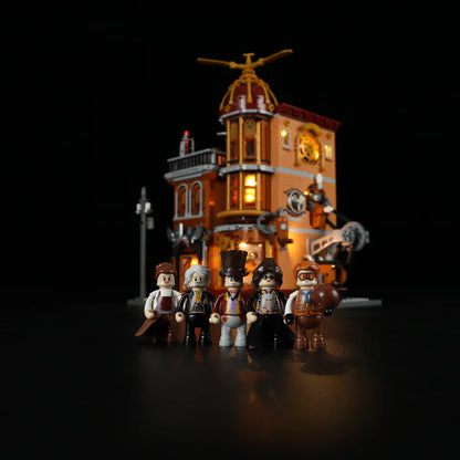 Lumibricks F9050 - Steampunk Flying Club