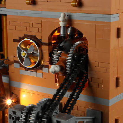 Lumibricks F9050 - Steampunk Flying Club