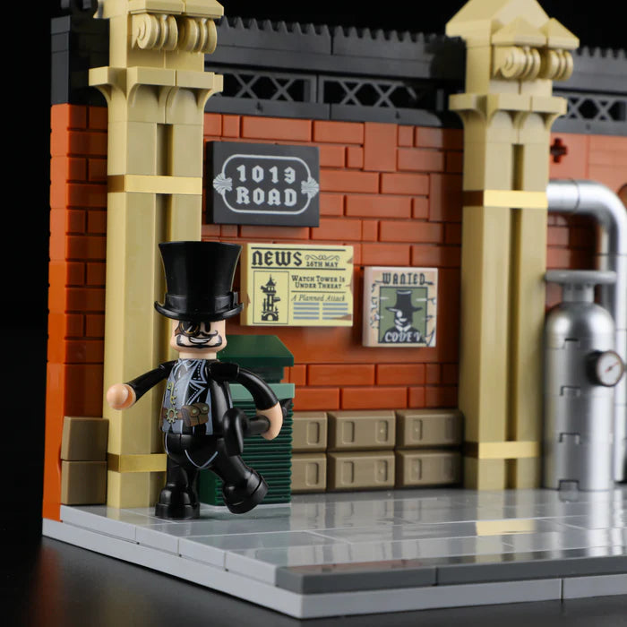 Lumibricks F9067 - Steampunk Motorcycle Pursuit