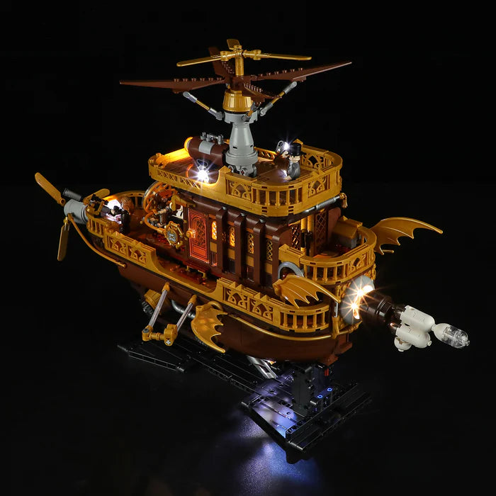 Lumibricks F9014 - Steampunk Airship: Light Catcher