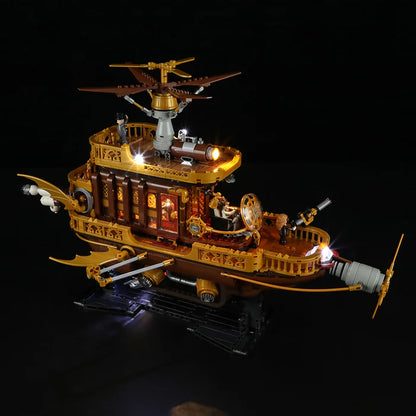 Lumibricks F9014 - Steampunk Airship: Light Catcher