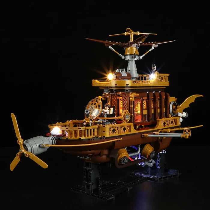 Lumibricks F9014 - Steampunk Airship: Light Catcher