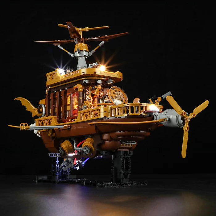 Lumibricks F9014 - Steampunk Airship: Light Catcher