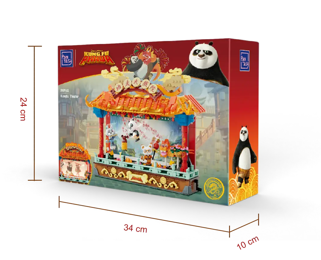 Pantasy 86514 - Kungfu Panda Kung Fu Theater