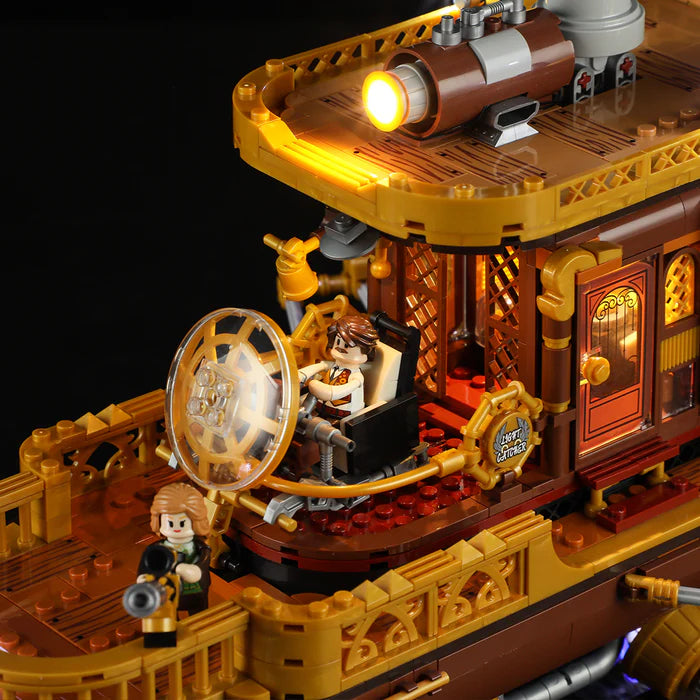 Lumibricks F9014 - Steampunk Airship: Light Catcher