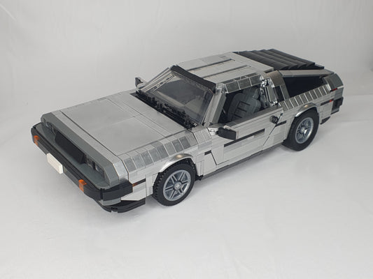 Bluebrixx 107706 - 80's Stainless Steel Coupé