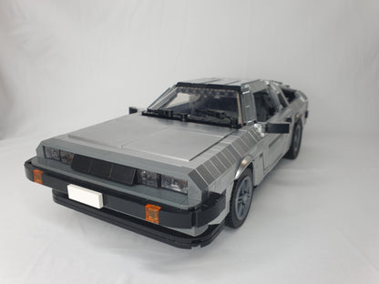 Bluebrixx 107706 - 80's Stainless Steel Coupé