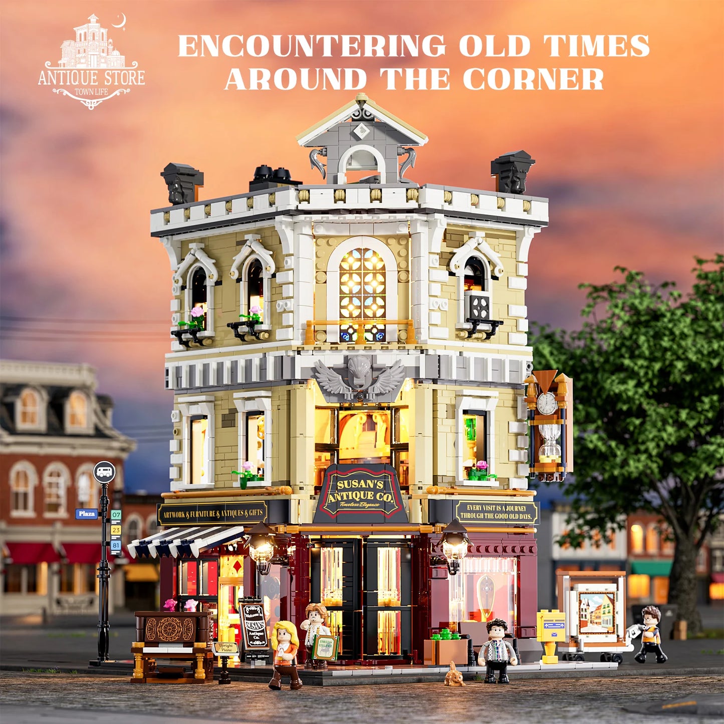 Lumibricks F9033 - Antique Store (Antique Co.)