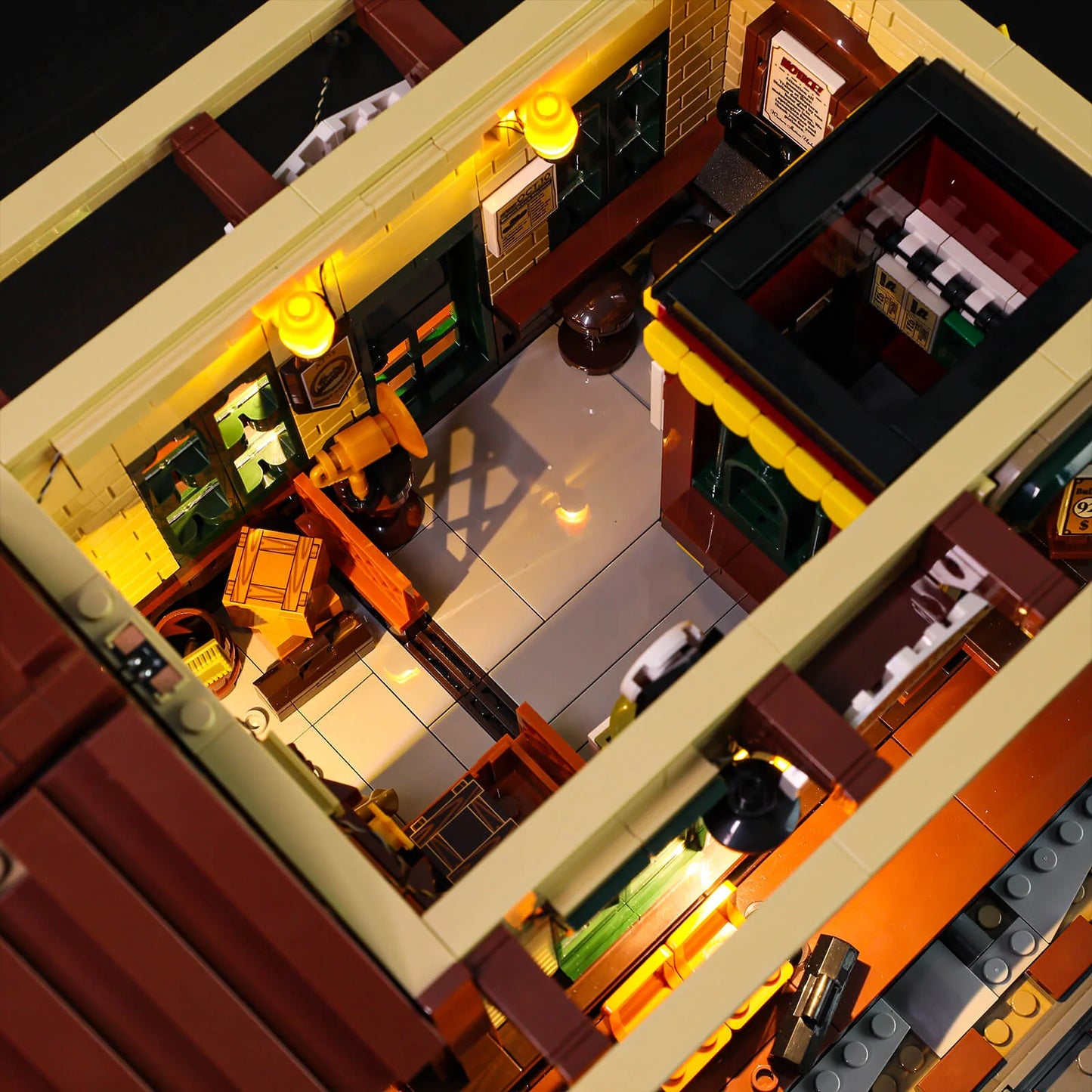 Lumibricks F9039 - Wild West Train Station