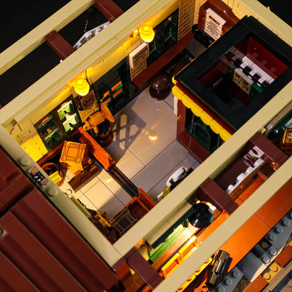 Lumibricks F9039 - Wild West Train Station