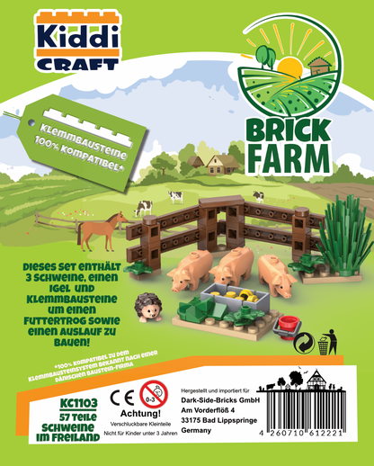 Kiddicraft KC1103 - Pigs in the free range