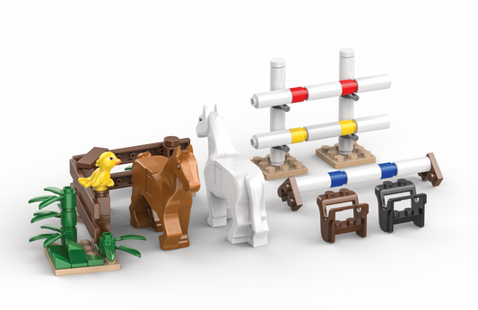Kiddicraft KC1105 - Horses in the riding arena