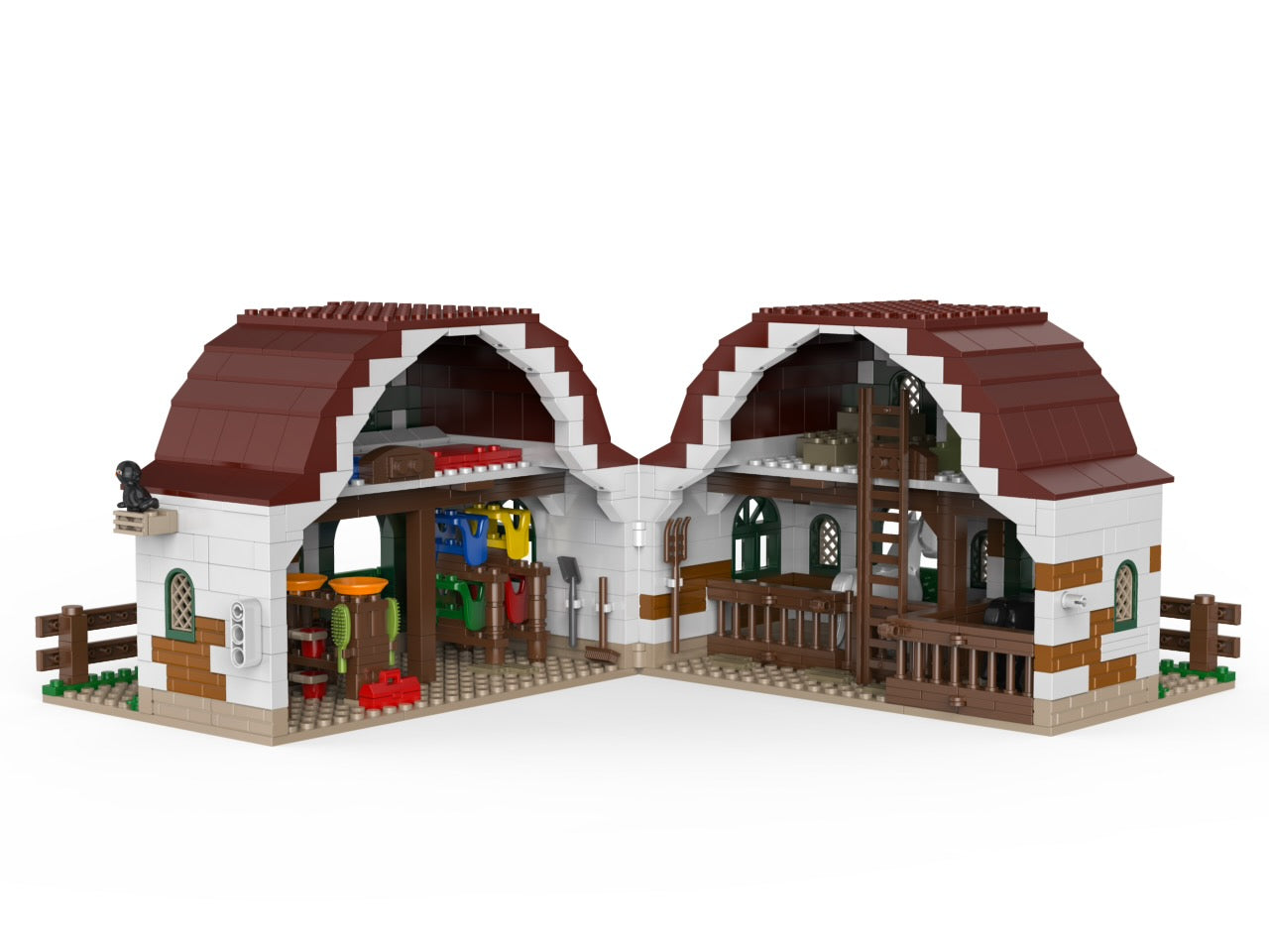 Kiddicraft KC1106 - Pony Farm