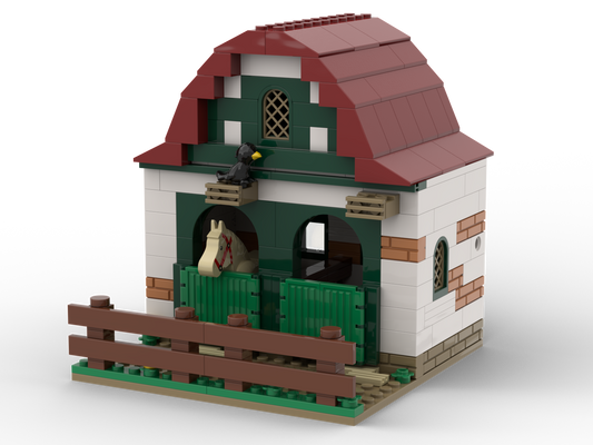 Kiddicraft KC1107 - Pony farm horse stalls