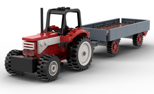 Kiddicraft KC1110 - Large tractor with trailer