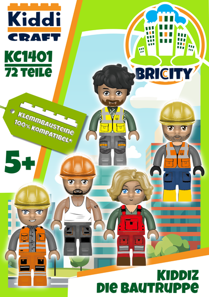 Kiddicraft KC1401 - Construction Team