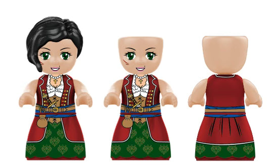 Kiddicraft KC1411 - Crew of Pirates