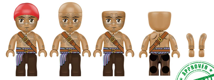 Kiddicraft KC1411 - Crew of Pirates