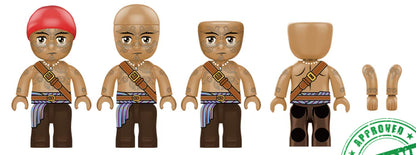 Kiddicraft KC1411 - Crew of Pirates
