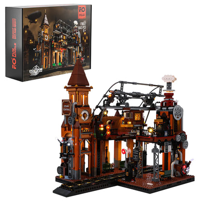 Lumibricks F9007 - Steampunk Train Station